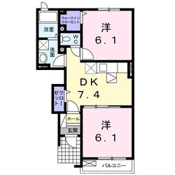 カルムの物件間取画像